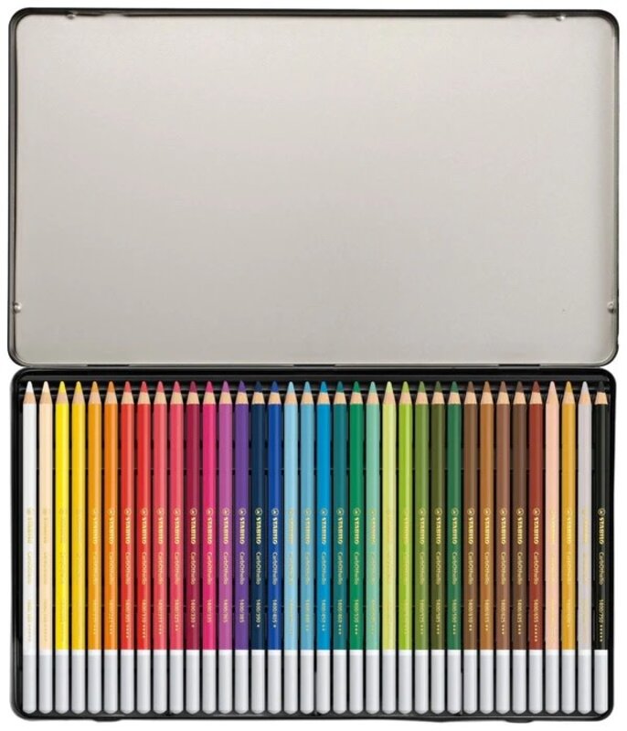 STABILO Crayon de couleur Fusain Pastel CarbOthello Carmin - Tout