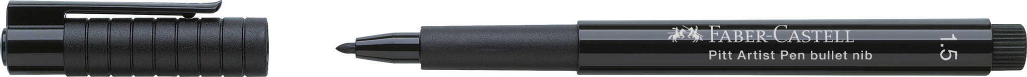 FABER CASTELL Feutre Pitt Artist Pen 1.5 mm col.199 noir