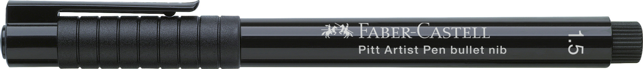 FABER CASTELL Feutre Pitt Artist Pen 1.5 mm col.199 noir