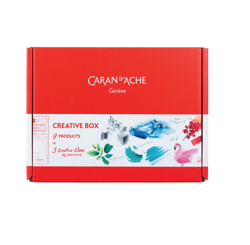 CARAN D'ACHE Assortiment de produits Créative Box + 3 cours en ligne