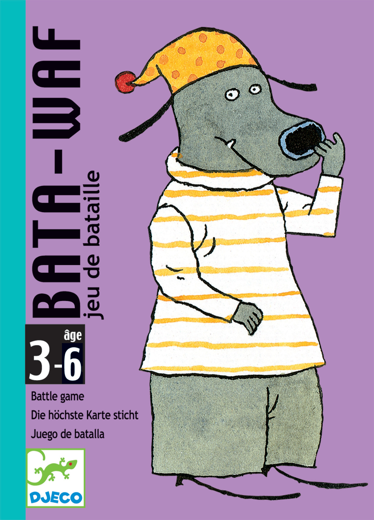 DJECO Jeux De Cartes Bata-Waf