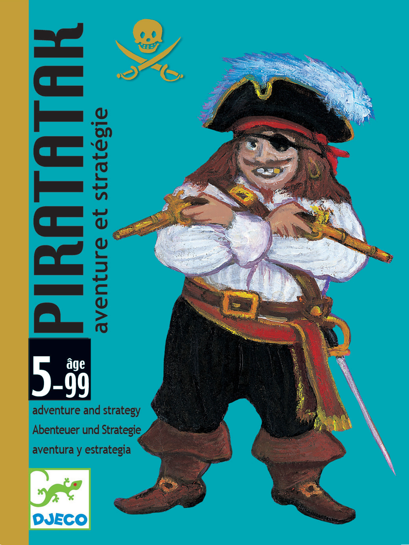 DJECO Jeux De Cartes Piratatak