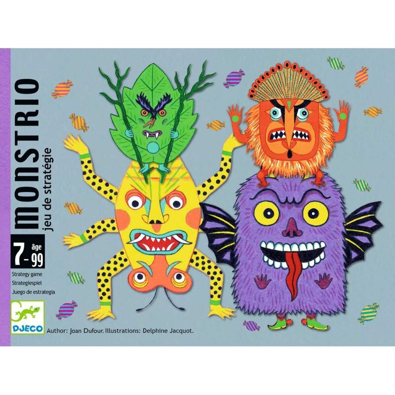 DJECO Jeux De Cartes Monstrio