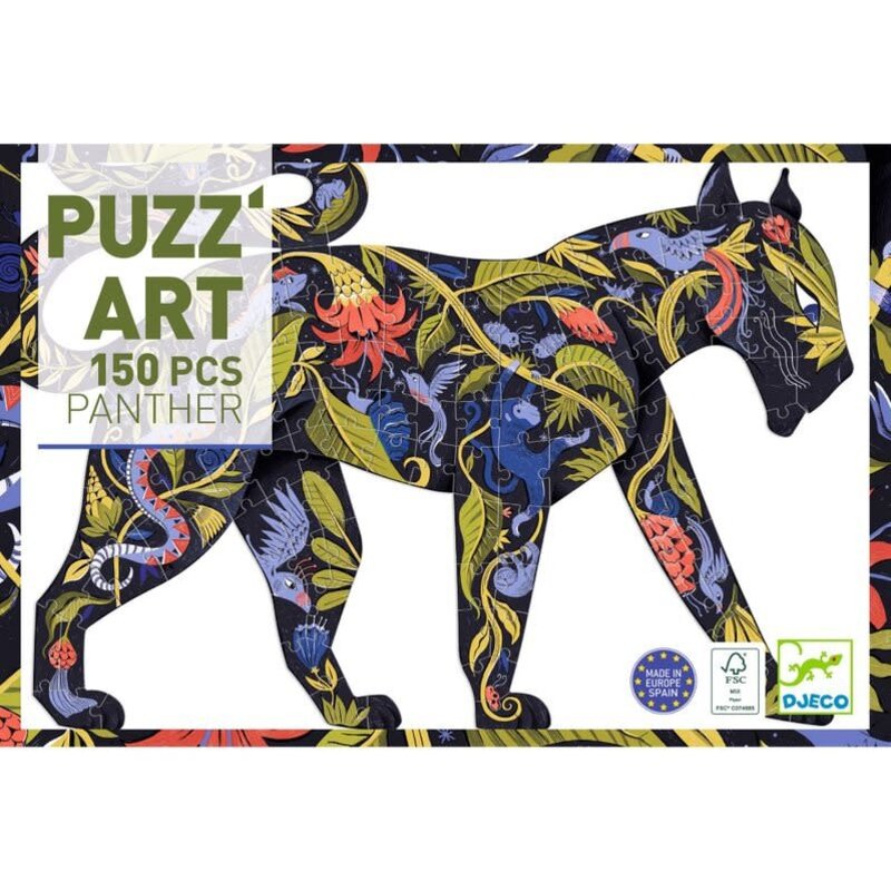 DJECO Puzz'Art Panther - 150 Pcs