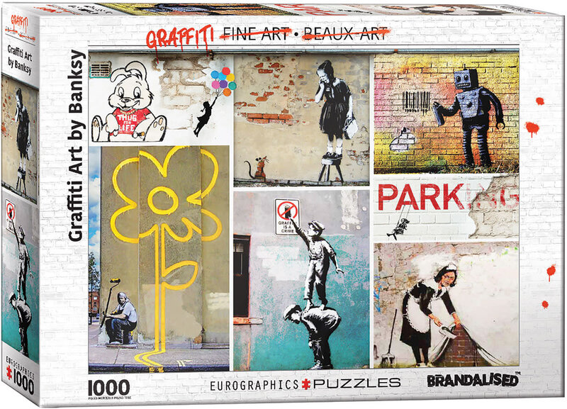 EUROGRAPHICS Puzzle 1000 Street Art by Bansky