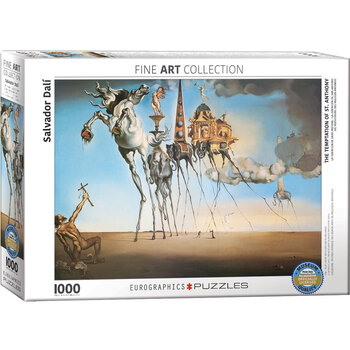 EUROGRAPHICS Puzzle 1000 DALI  - La tentation de St Antoine