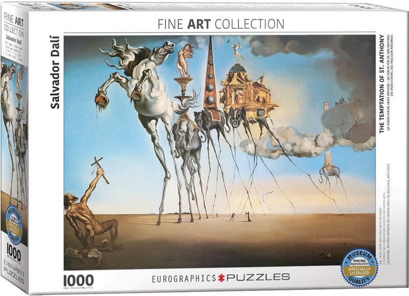 EUROGRAPHICS Puzzle 1000 DALI  - La tentation de St Antoine