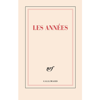 GALLIMARD Carnet - Les années