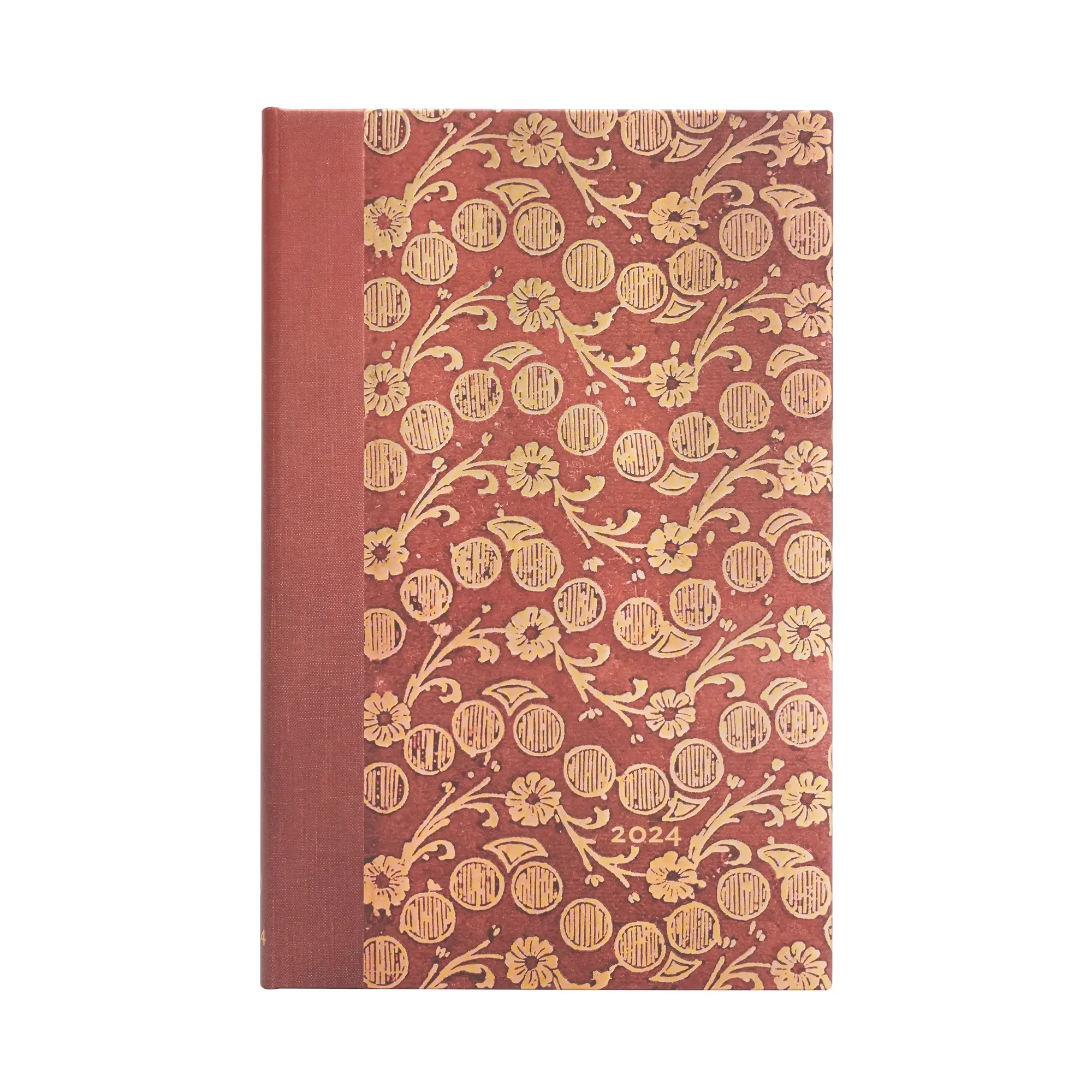 Agenda 2024 Semainier Vertical Grand Format C&G Roman Gold