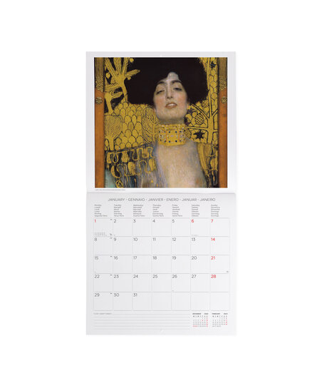 EXACOMPTA Calendrier mensuel Ginkgo avec feuillets mensuels détachables 13  x 23 cm sur support plaque imprimée 16 x 33 cm 2024 - Couleurs assorties