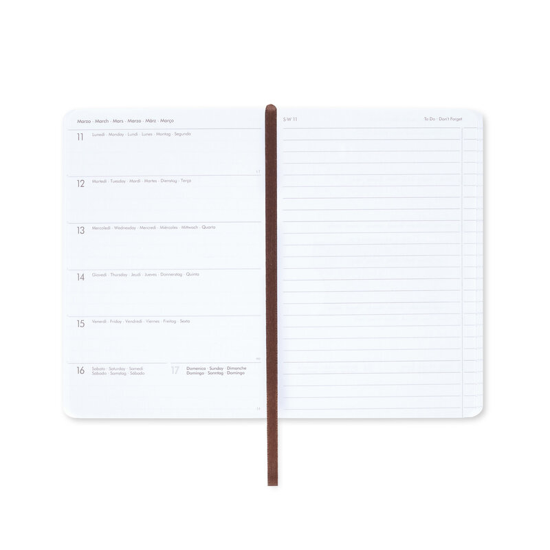 LEGAMI Agenda Civil Semainier + notes Medium 2024 - 12M - Bee