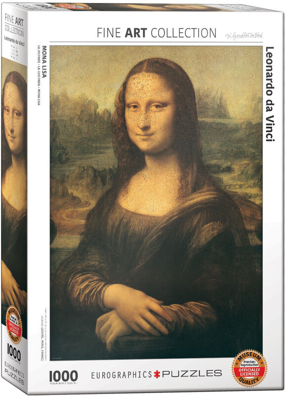 EUROGRAPHICS Puzzle 1000 Da Vinci - La Joconde