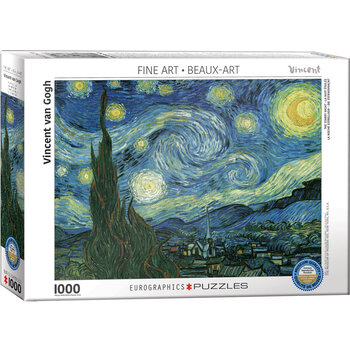 EUROGRAPHICS Puzzle 1000 VAN GOGH - La nuit étoilée
