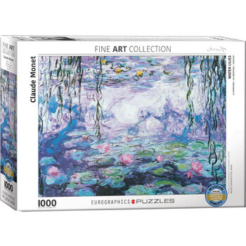 EUROGRAPHICS Puzzle 1000 MONET - Les nymphéas