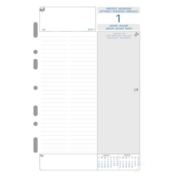 Exacompta Exatime 17 - Recharge pour organiseur - index alphabétique - 10,5  x 17,2 cm Pas Cher