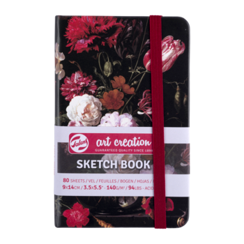 TALENSARTCREATION Cahier de Croquis Nature Morte 9 x 14 cm, 140 g, 80 feuilles