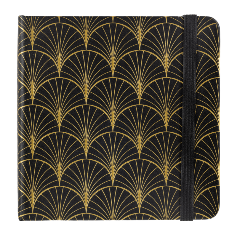 TALENSARTCREATION Cahier de Croquis Art Deco 12 x 12 cm, 140 g, 80 feuilles
