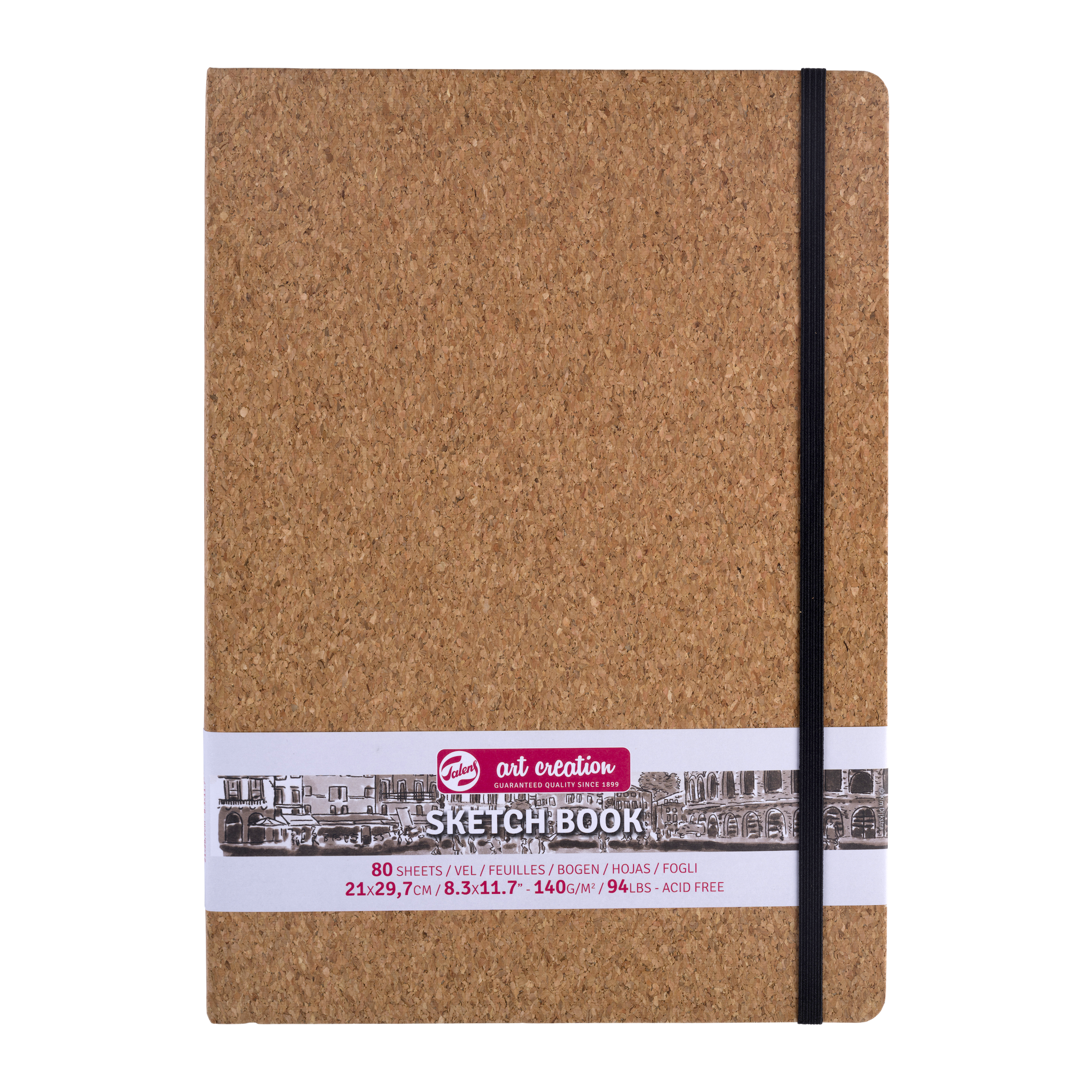 TALENSARTCREATION Cahier de Croquis Liège 21 x 29.7 cm, 140 g, 80 feuilles