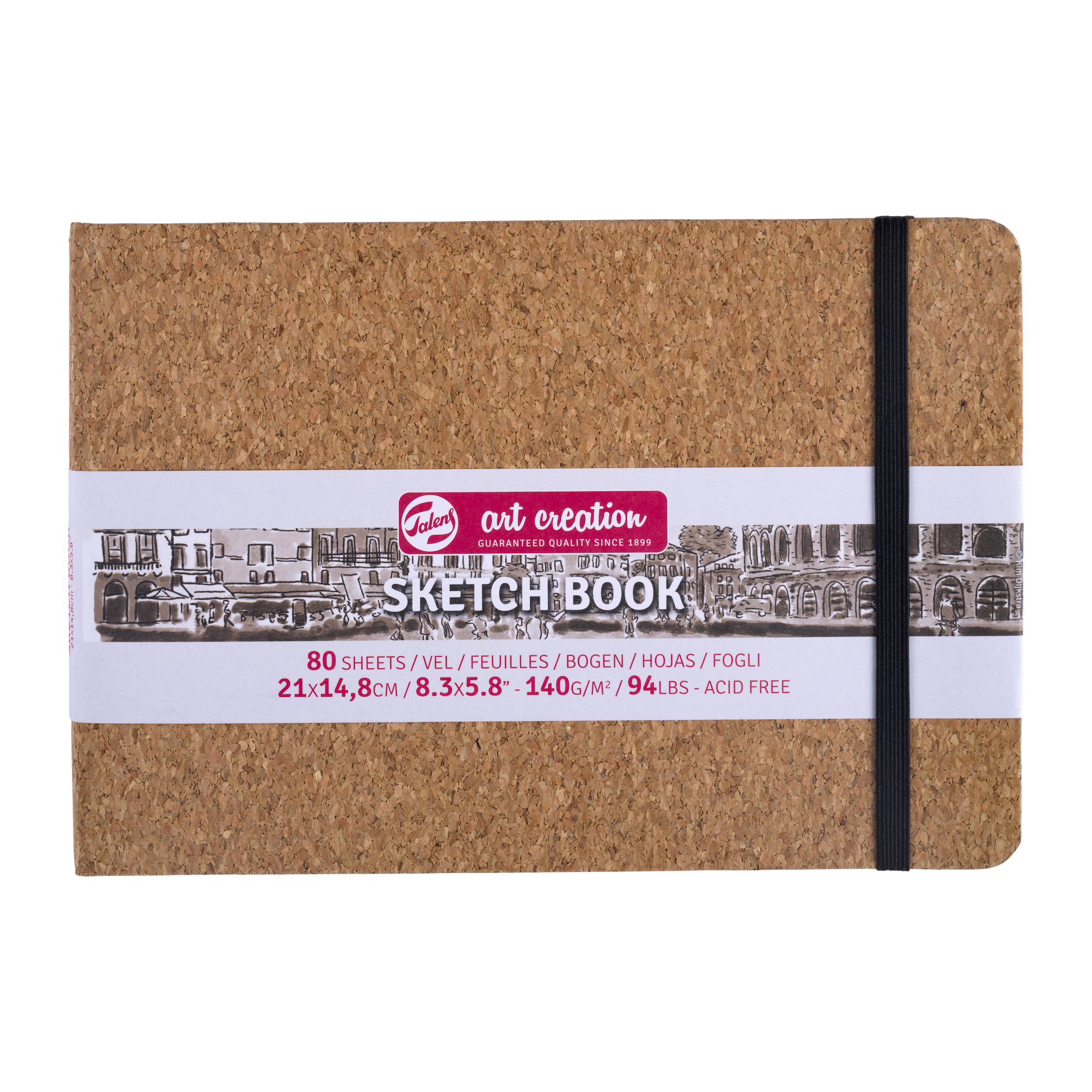 TALENSARTCREATION Cahier de Croquis Liège 21 x 14.8 cm, 140 g, 80 feuilles