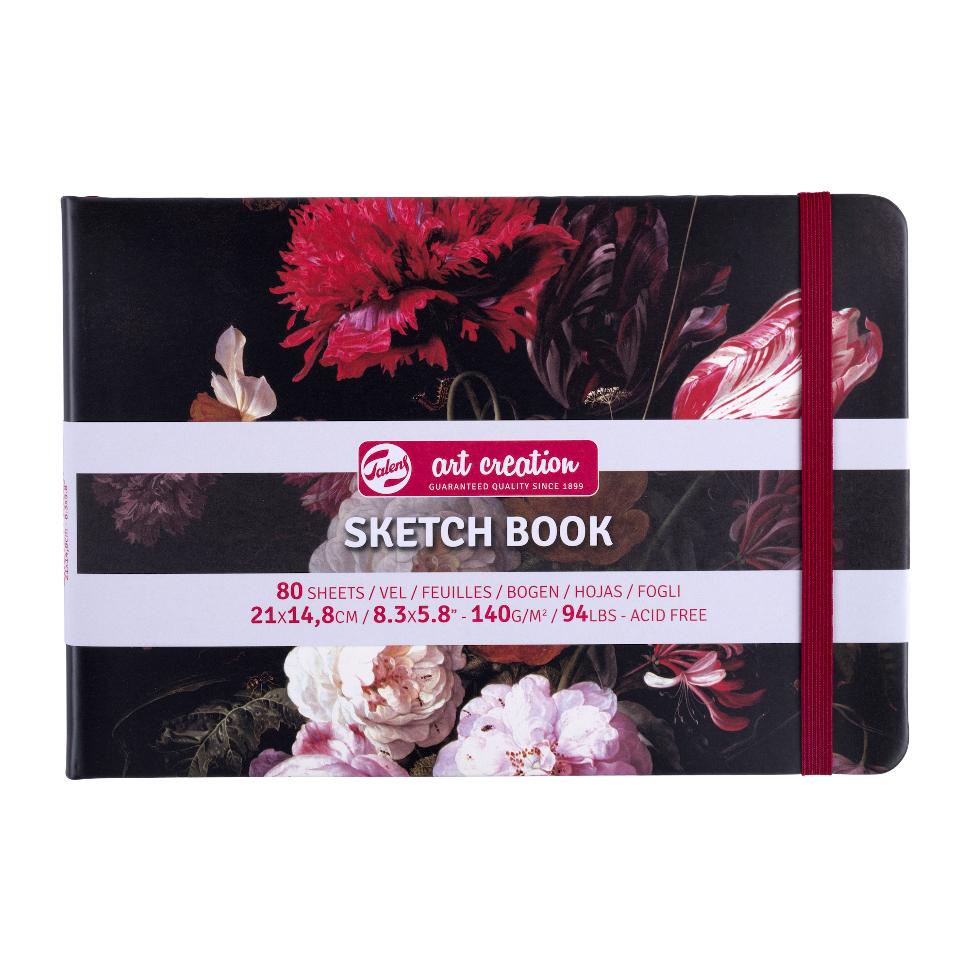 TALENSARTCREATION Cahier de Croquis Nature Morte 21 x 14.8 cm, 140 g, 80 feuilles