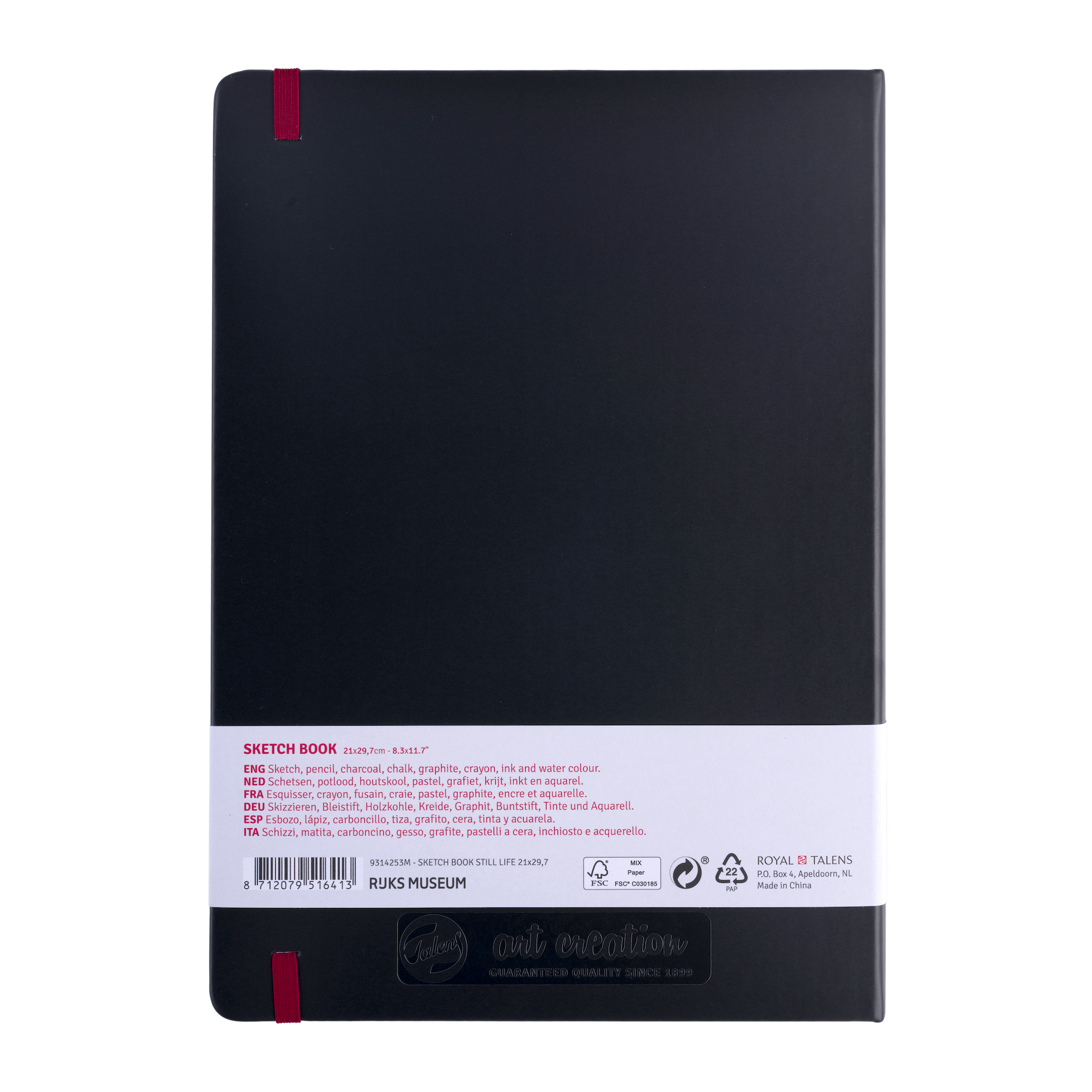 TALENSARTCREATION Cahier de Croquis Nature Morte 21 x 29.7 cm, 140 g, 80 feuilles