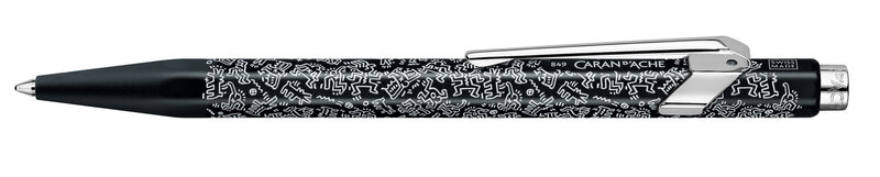 CARAN D'ACHE Stylo bille 849 Noir Keith Haring
