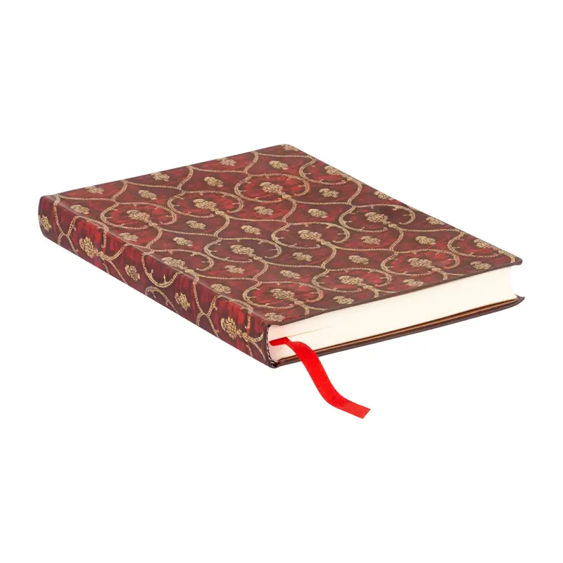 PAPERBLANKS Carnets Flexis À Couverture Souple Velours Rouge Mini Ligné