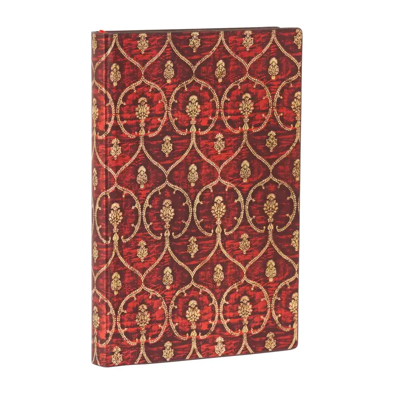 PAPERBLANKS Carnets Flexis À Couverture Souple Velours Rouge Mini Ligné