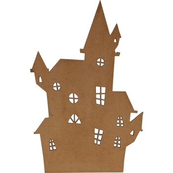 ARTEMIO Silhouette Mdf 2D Château 25Cm Halloween