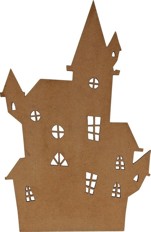 ARTEMIO Silhouette Mdf 2D Château 25Cm Halloween 2024