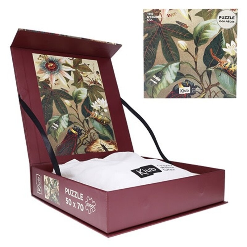 KIUB Puzzle The Dybdahl V Insectes Et Fleurs 1000 Pièces