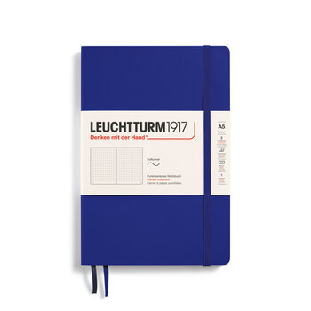 LEUCHTTURM 1917 Carnet de notes Couverture souple Ink Medium (A5), 123 p., pointillé