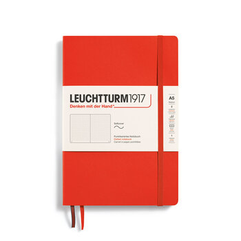 LEUCHTTURM 1917 Carnet de notes Couverture souple Lobster Medium (A5), 123 p., pointillé