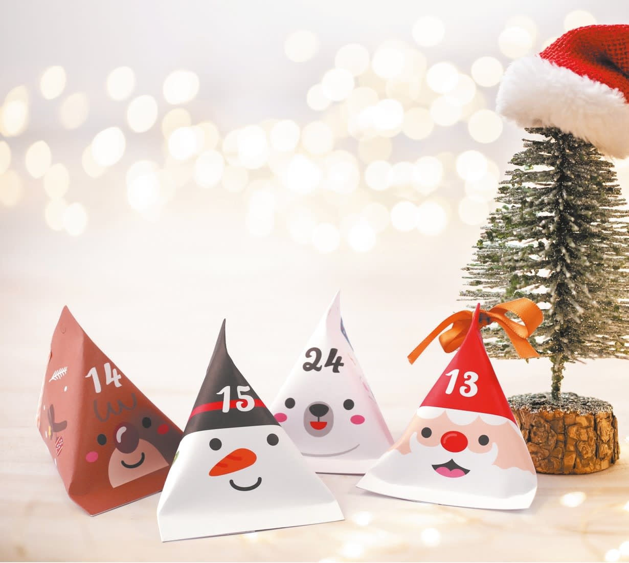 GRAINE CREATIVE Calendrier De L’Avent Berlingots Personnages