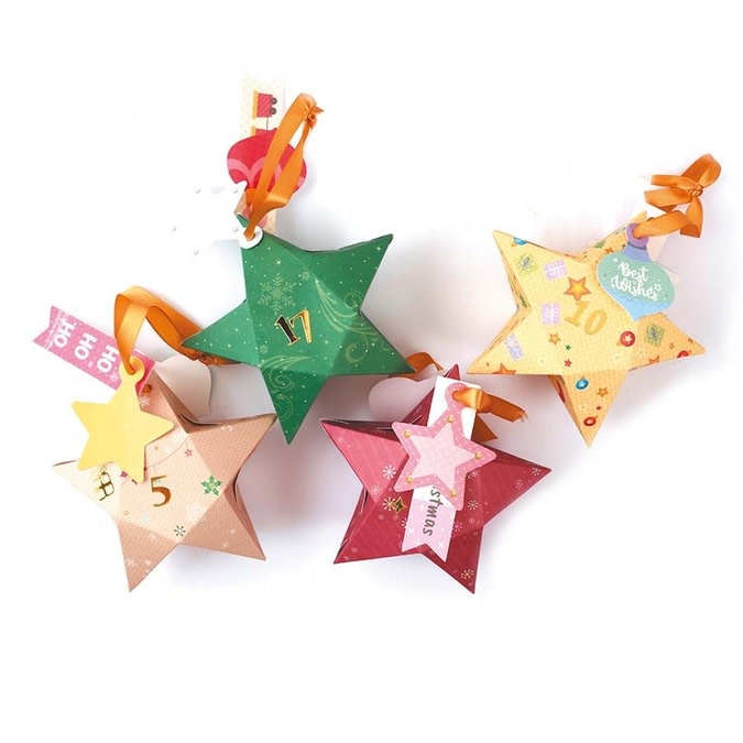 GRAINE CREATIVE Calendrier De L'Avent Etoile