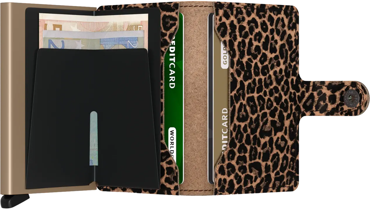 SECRID Miniwallet Leo Beige