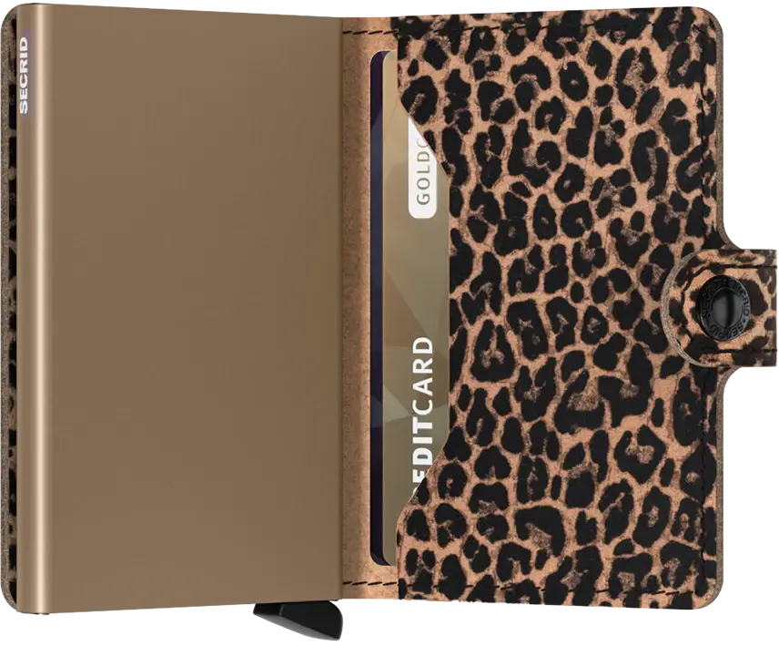 SECRID Miniwallet Leo Beige