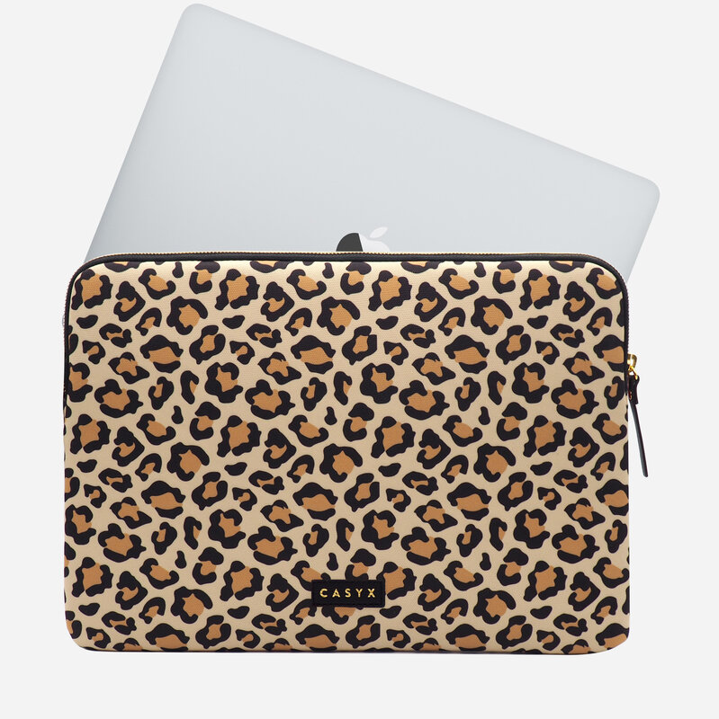 CASYX Pochette ordinateur 15' Sand Leopard