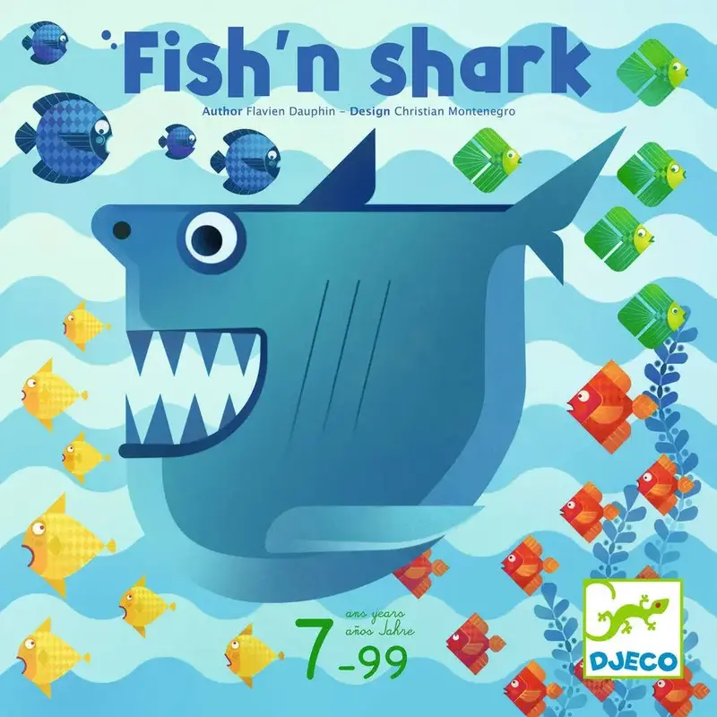 DJECO Jeux Fish'N Shark