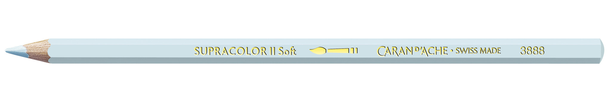 CARAN D'ACHE Crayon aquarellable Supracolor® Soft Bleu Pâle