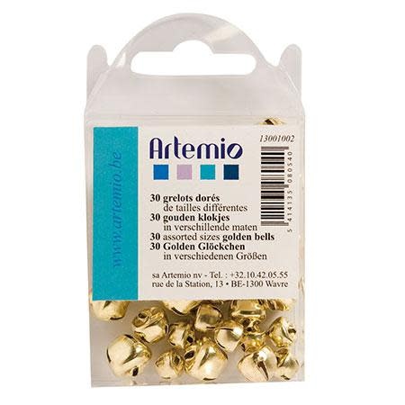 ARTEMIO Assort.30 Grelots Dorés
