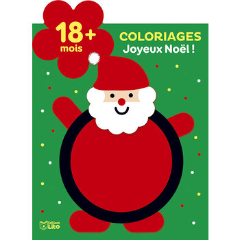 EDITIONS LITO Coloriage  Joyeux Noël ! 18 mois