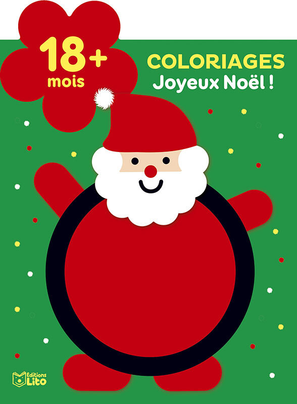 Coloriage Joyeux Noël ! 18 mois - Papeterie Michel