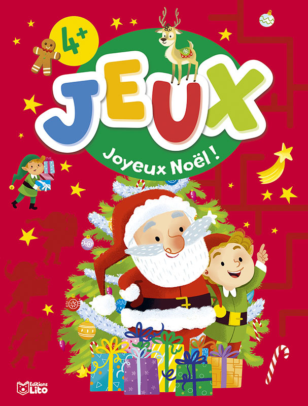 EDITIONS LITO Je Joue Avec  Joyeux Noël 4 ans