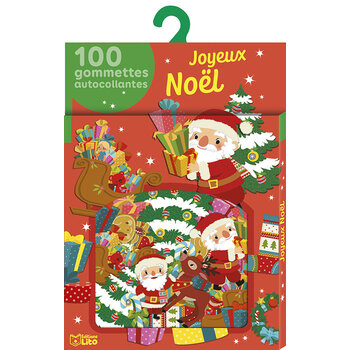 EDITIONS LITO Gommettes Joyeux Noel