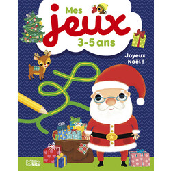 EDITIONS LITO Carnet de jeux Joyeux Noël ! 3-5 ans