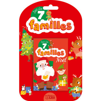 EDITIONS LITO Jeux 7 Familles Noel