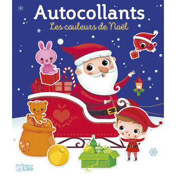 EDITIONS LITO Autocollants Joyeux Noël ! 3 ans