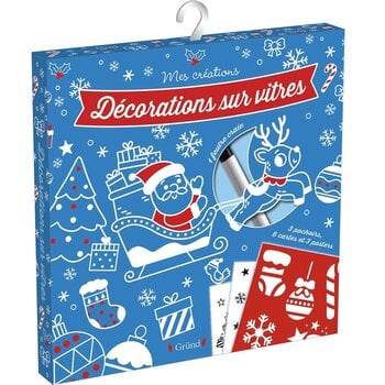 GRUND JEUNESSE Pochette Décorations Noël Sur Vitres