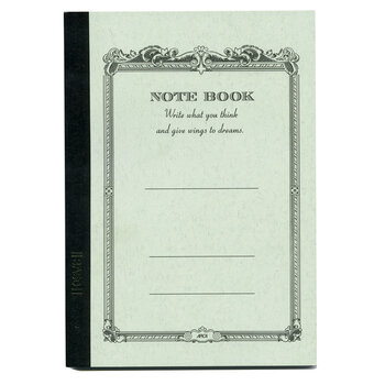 APICA Notebook Epais A5 Apica Couverture Blanche . 100 Pages Lignees